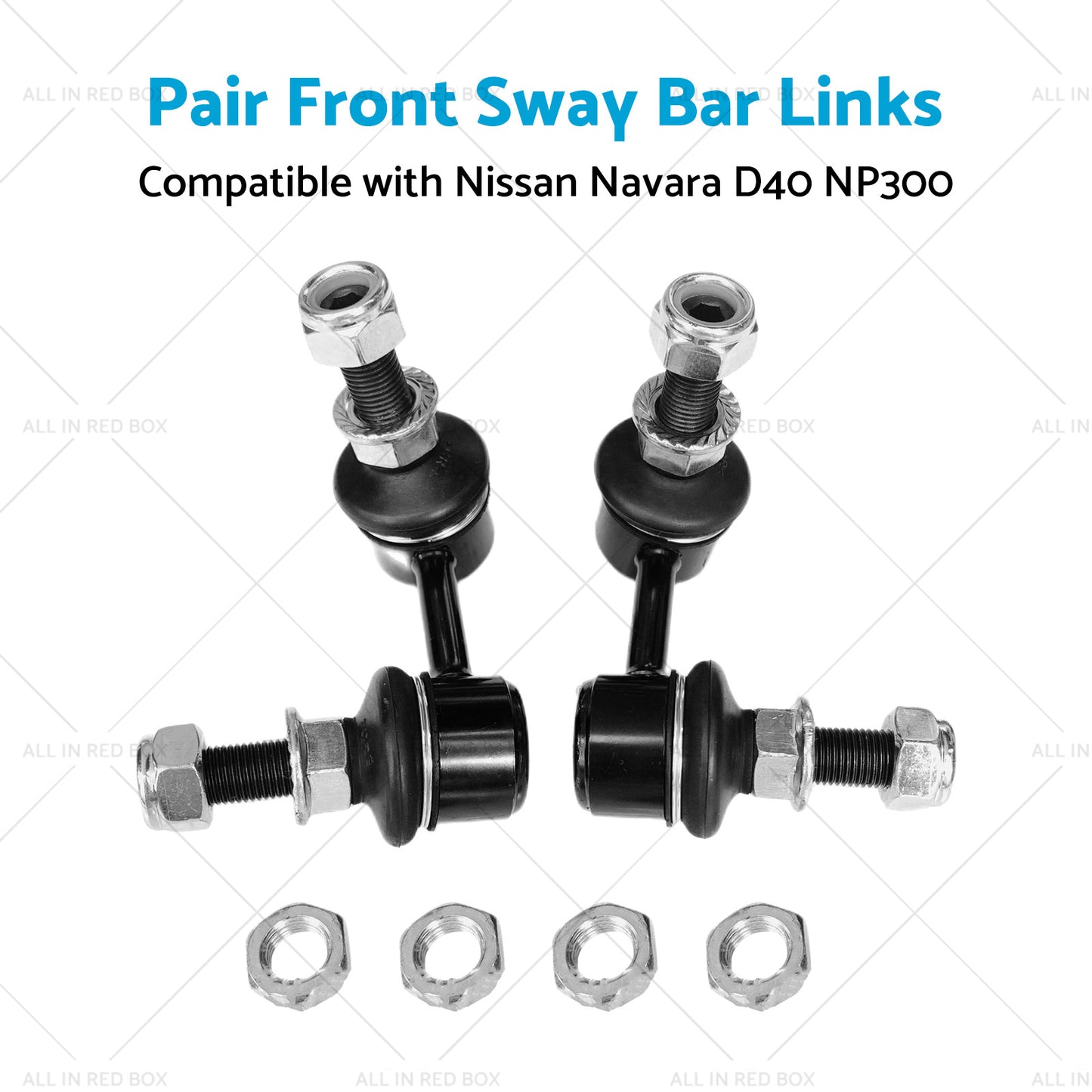 Front Sway Bar Links Suitable for Nissan Navara D40 Pathfinder R51 NP300 05-15