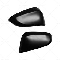 Black Mirror Covers  Door Handles Kit Suitable for Toyota Hilux 2015 - 2023