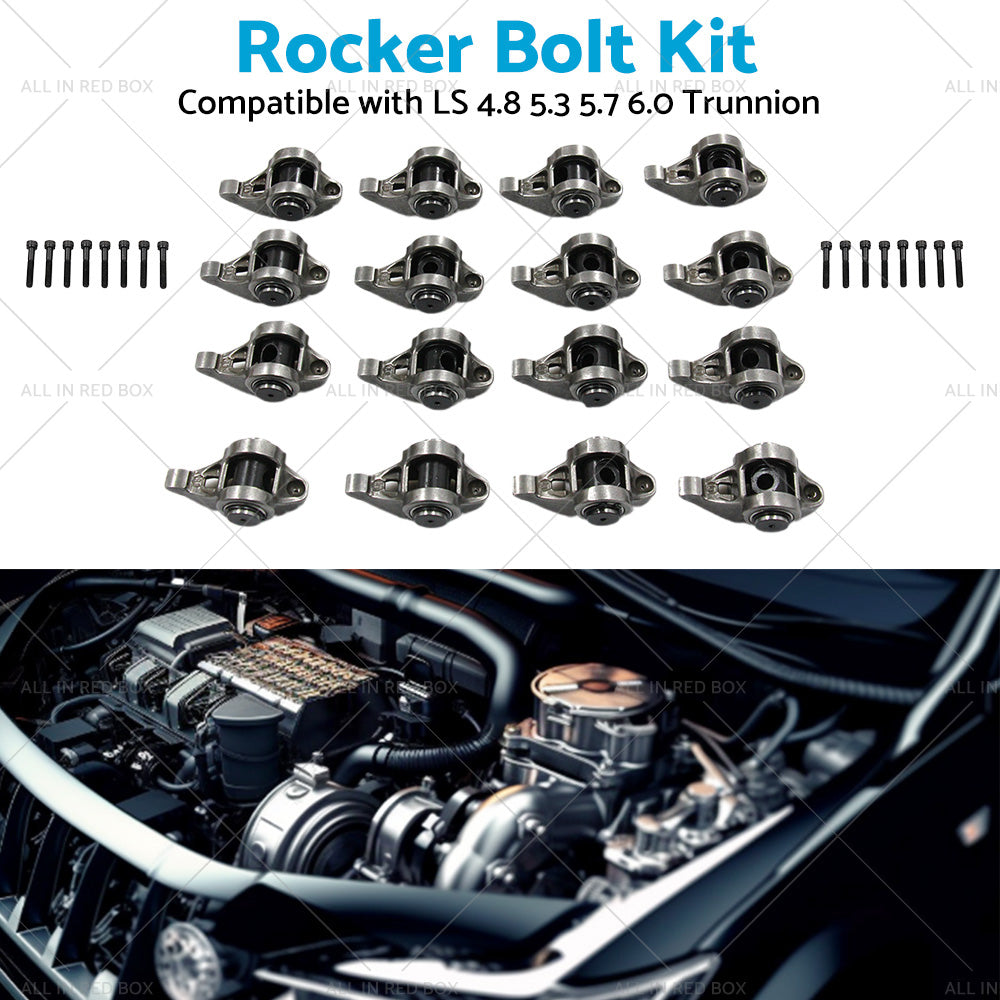 Rocker Arms with Upgraded Trunion Kit Installed Suitable for LS 4. 8 5. 3 5. 7 6. 0