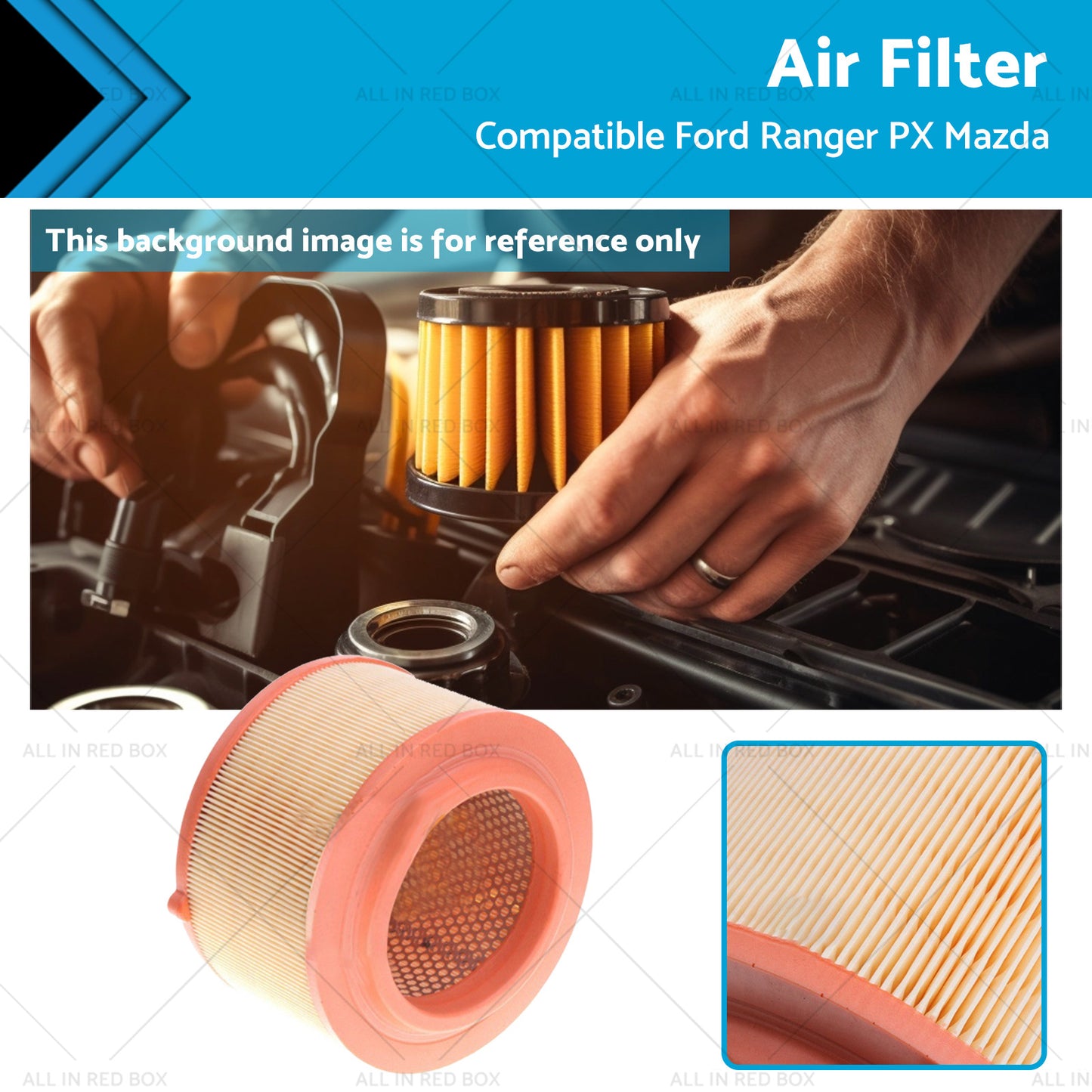 1921356 A1784 Air Filter Suitable for Ford Ranger PX Mazda BT-50 UP 1720719