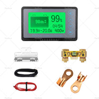 350A MAX 500A LCD Alarm Tester Capacity Display Lithium Battery Monitor Caravan