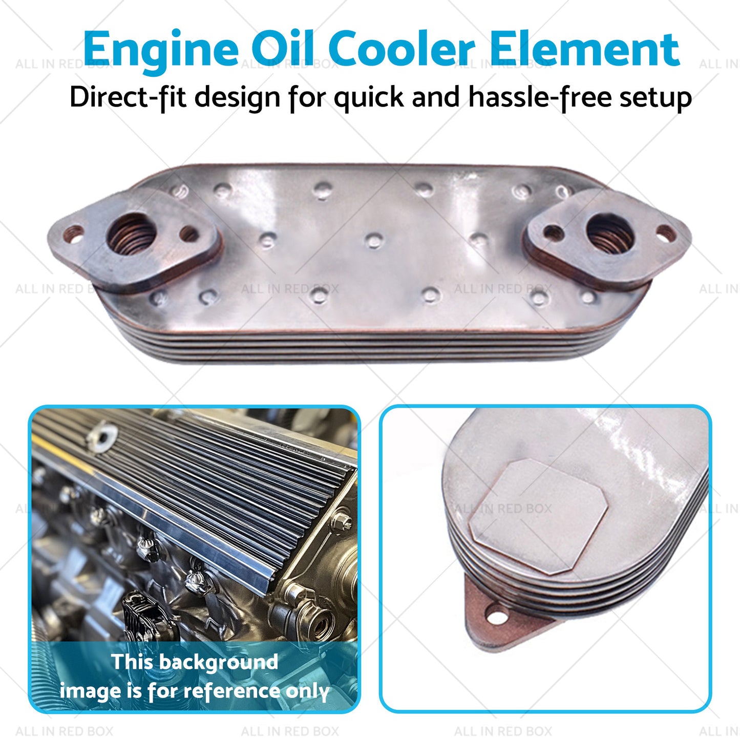 {{ Engine Oil Cooler Element Suitable For Mitsubishi Pajero 3.2T  V78W V68W 00-06 }} - Buy Car Parts Online at {{ Kaka Auto Parts }}.