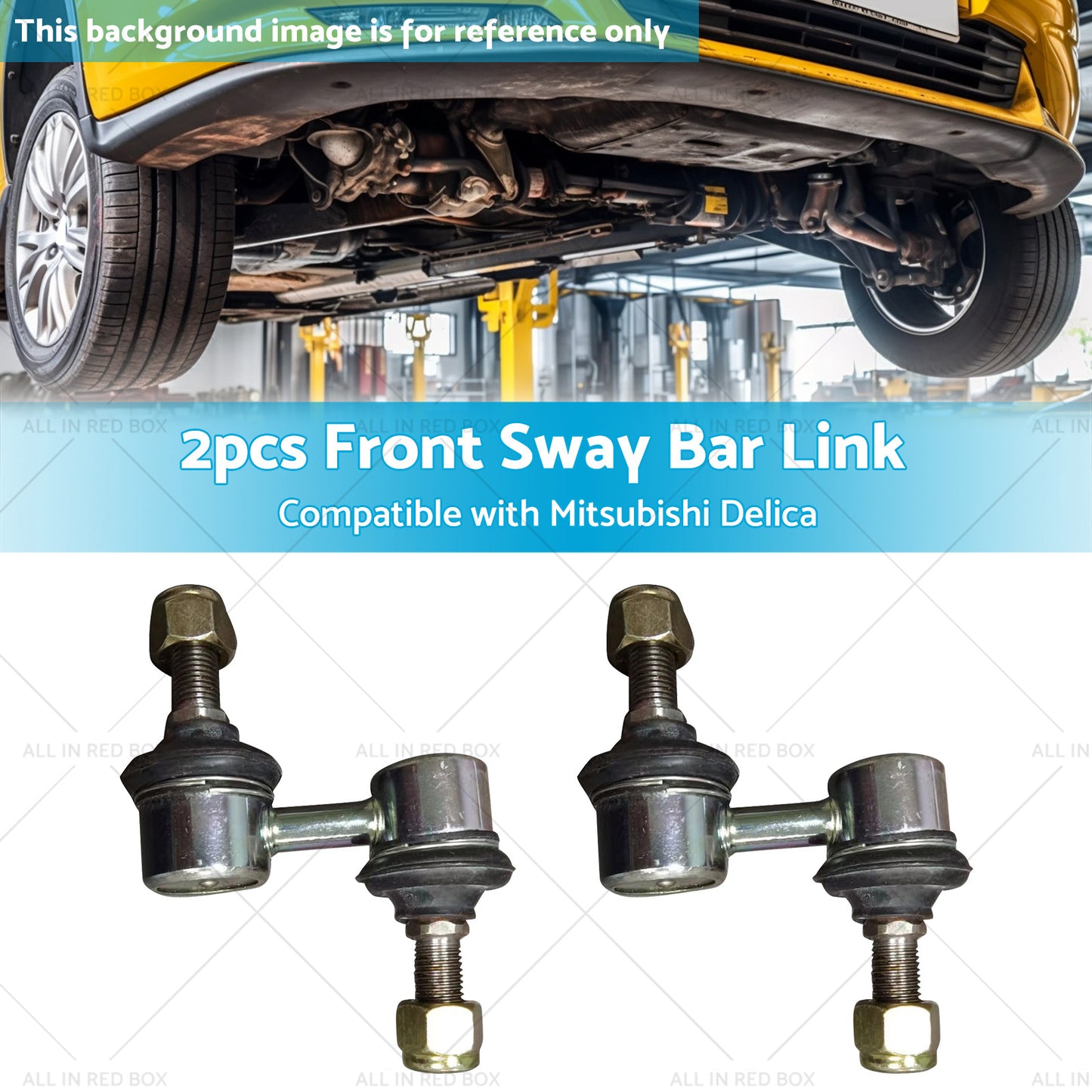 2x Front Stabilizer Sway Bar Link Suitable For Mitsubishi Delica PD8W 1994-2004