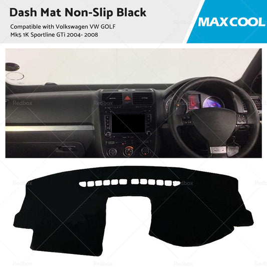 Non-Slip Dash Mat Suitable For Volkswagen VW GOLF Mk5 1K Sportline GTi 04- 08