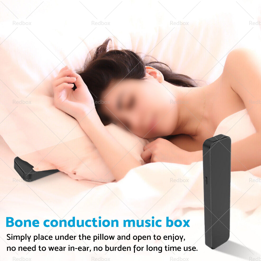 Under Pillow Speaker Bluetooth-5. 0 Rechargeable Bone Conduction Sound Soundbar