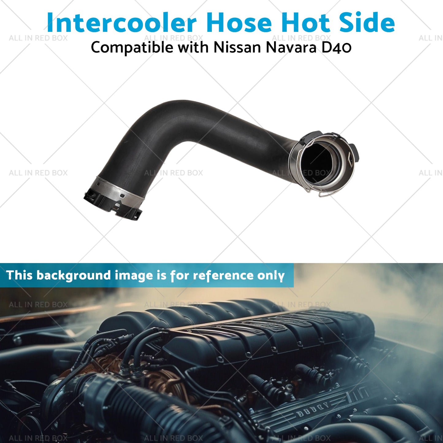 Intercooler Hose Hot Side Suitable for Pathfinder R51 YD25 Nissan Navara D40