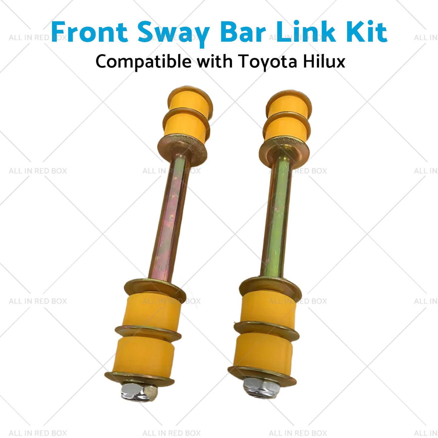 2 X Front Sway Bar Link Kit Suitablefor 88-05 Toyota Hilux KZN165R LN107R LN167R