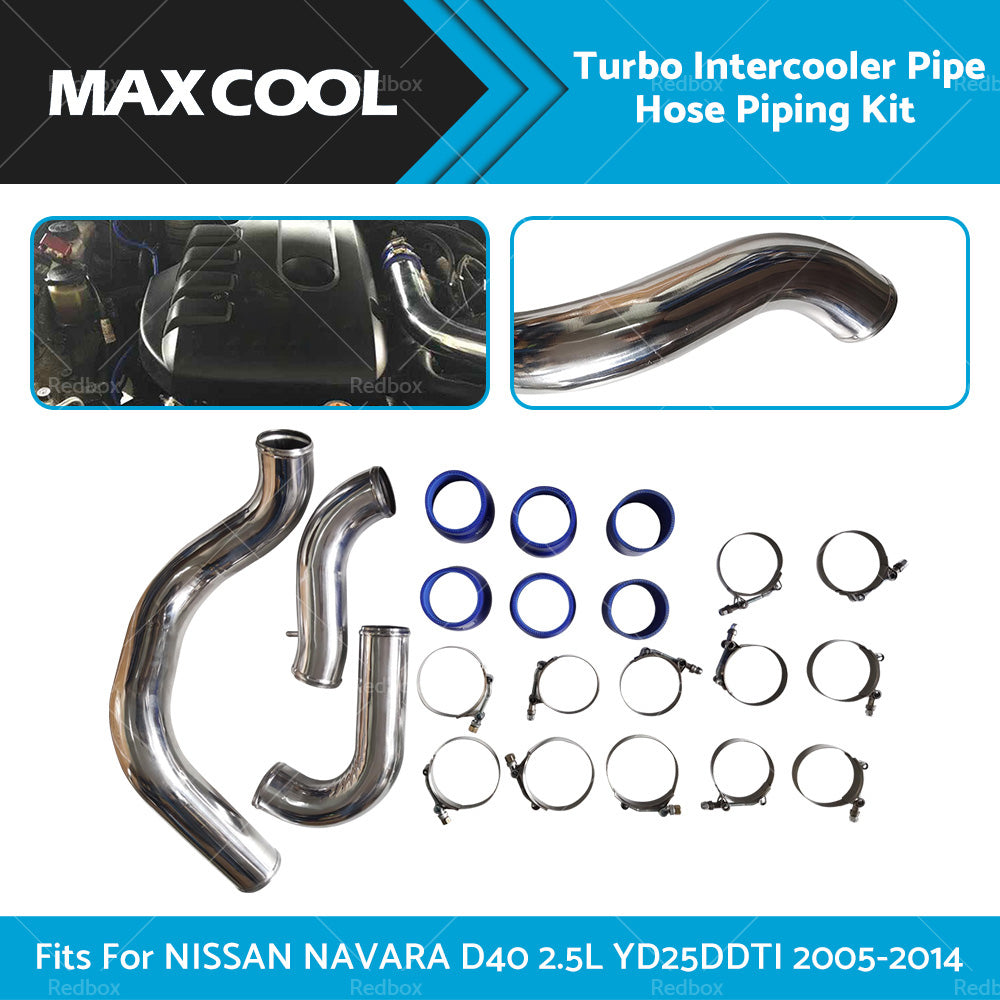 TURBO INTERCOOLER PIPING KIT PIPE HOSE FOR NISSAN D40 NAVARA 2. 5L YD25DDTI 05-14