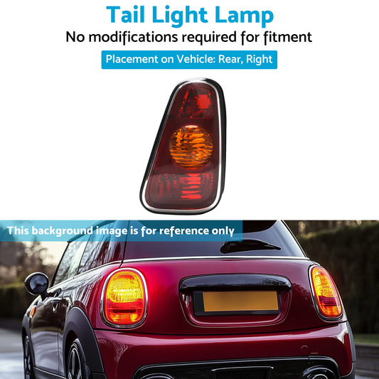 Right Hand Tail Light Lamp Suitable For Mini Cooper Hatch R50 Hatchback 01-04