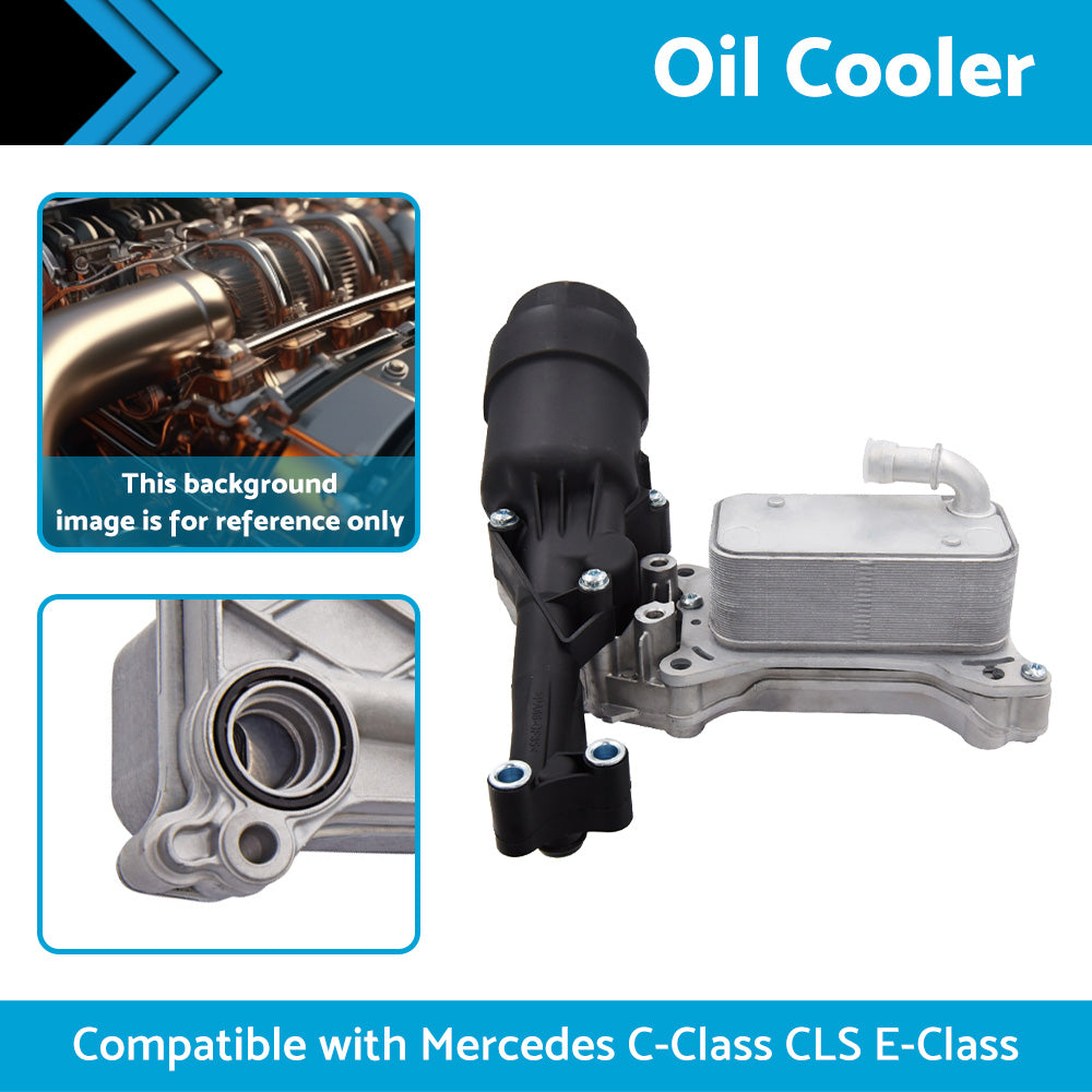 {{ 6511800610 Oil Cooler Suitable For Mercedes-Benz M-Class ML 250 C-Class }} - Buy Car Parts Online at {{ Kaka Auto Parts }}.