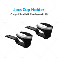 2PCS Dash Cup Holder Suitable Fits for Holden RG Colorado Z71 LTZ LS LT 17-20