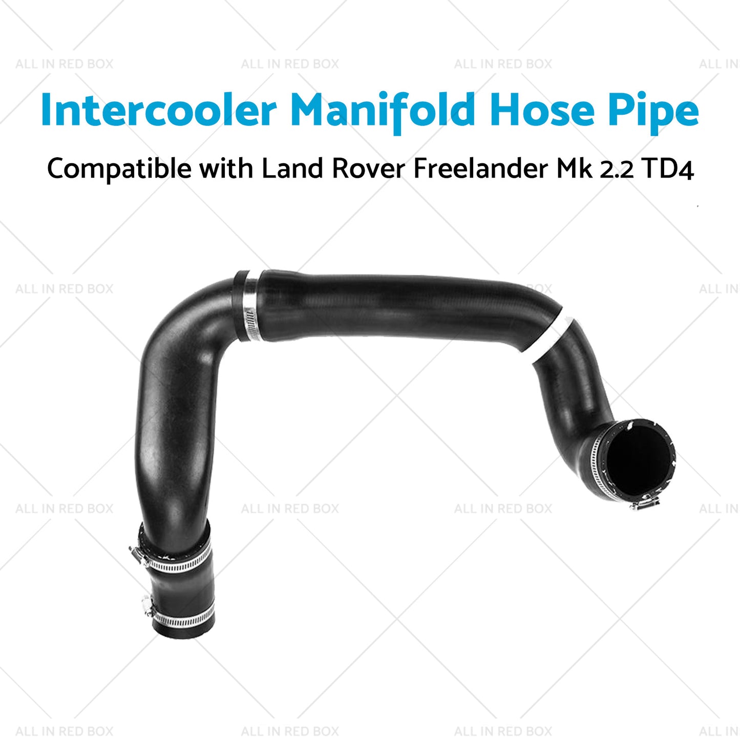 Intercooler Manifold Hose Pipe Suitable for Land Rover Freelander Mk TD4 06-14