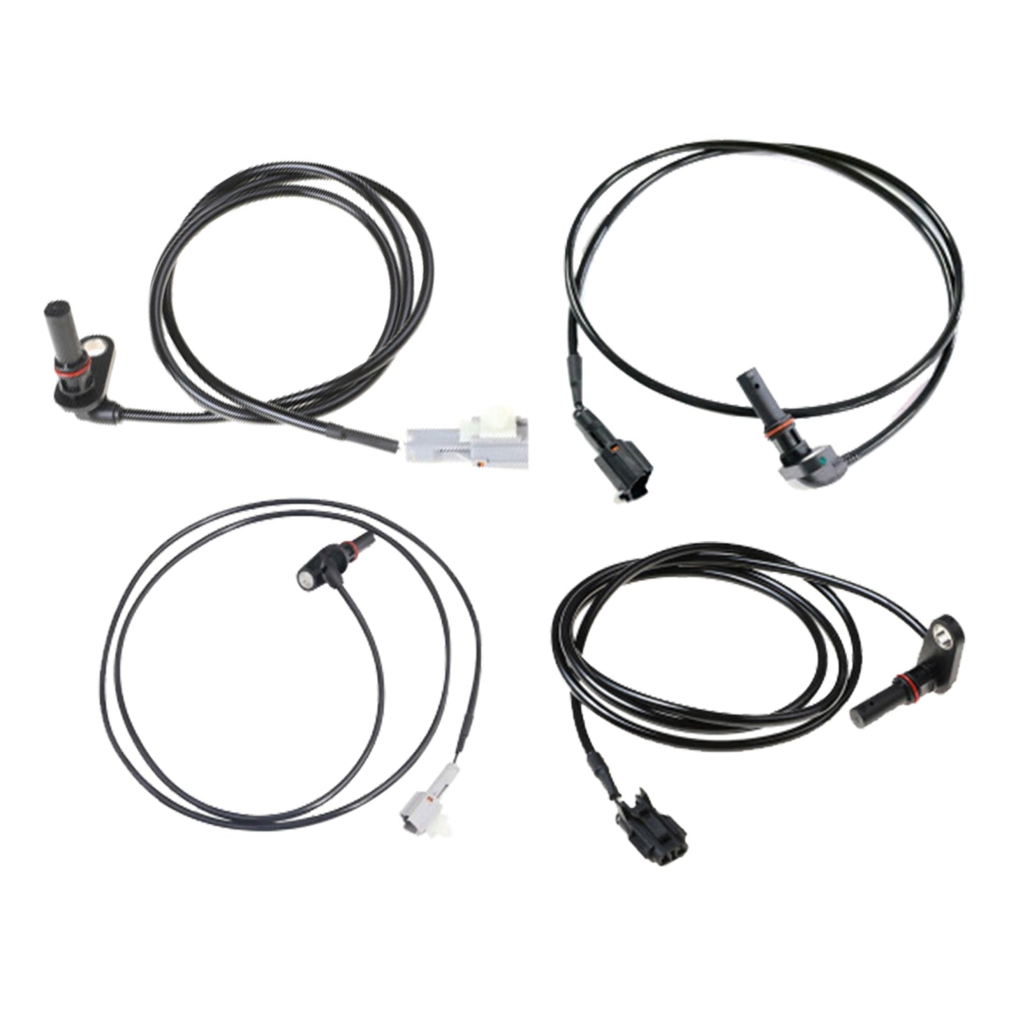 4x Front Rear LH RH ABS Wheel Speed Sensor Suitable For Mitsubishi Fuso Canter