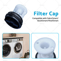 Filter cap Suitable for WashSmart FabricSmart QuickSmart Haier Fisher and Paykel