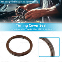 KUN16-1KDFTV Timing Cover Seal Suitable for Toyota Hilux KUN16 3. 0 Litre 05-15