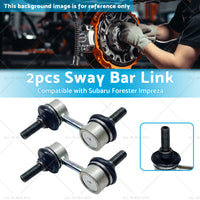 2x Front Stabilizer Sway Bar Link Suitablefor Subaru Forester Impreza 20470SA000