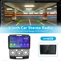 16G Car Stereo GPS Head Unit Android11 Suitable for Ford Ranger PJ PK Mazda BT50