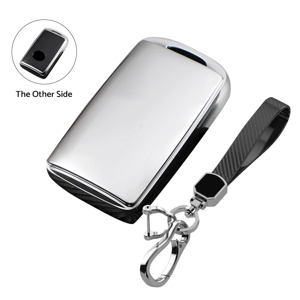 Remote Car Key Fob Cover Case Shell Keychain Suitable For Mazda 3/6/CX-5, CX-30, CX-9