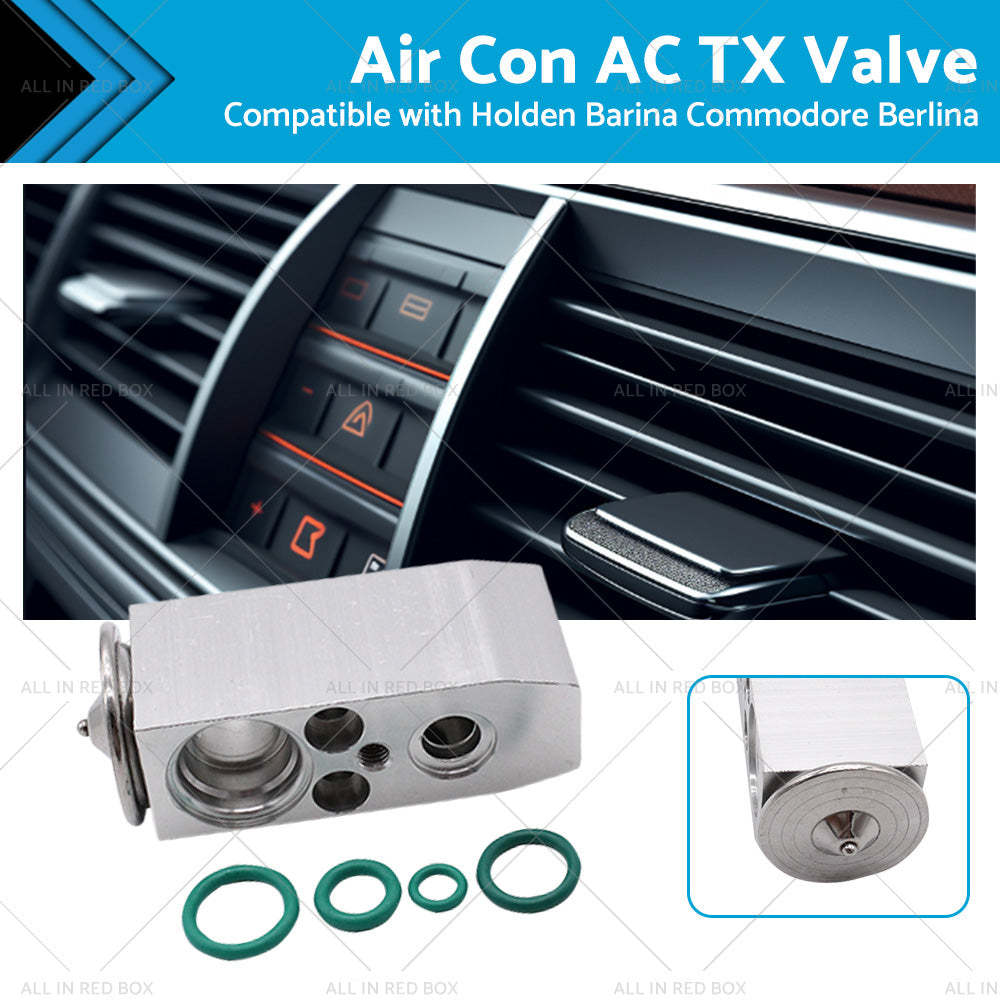 Air Con AC TX Valve  and  O-Rings Suitable forHolden Commodore Ute VU VT VX VY V6 V8