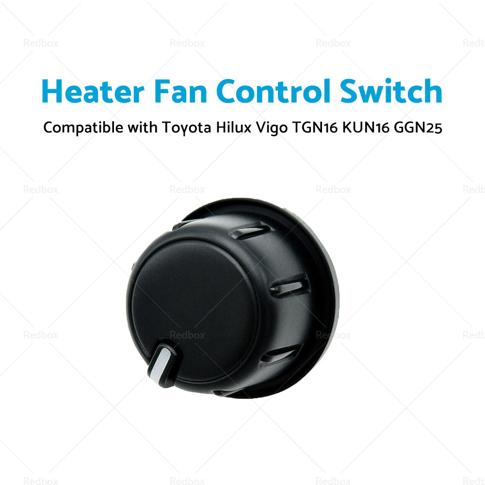 Heater Fan Control Switch Knob Suitable For Toyota Hilux Vigo TGN10 KUN36 KUN35