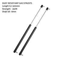 Gas Strut 500mm-350N x2  8mm Shaft  Caravans, Trailers, Canopy, Toolboxes struts