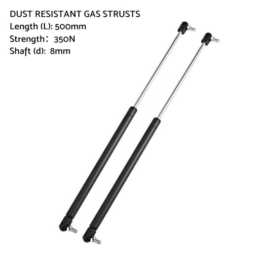 Gas Strut 500mm-350N x2  8mm Shaft  Caravans, Trailers, Canopy, Toolboxes struts