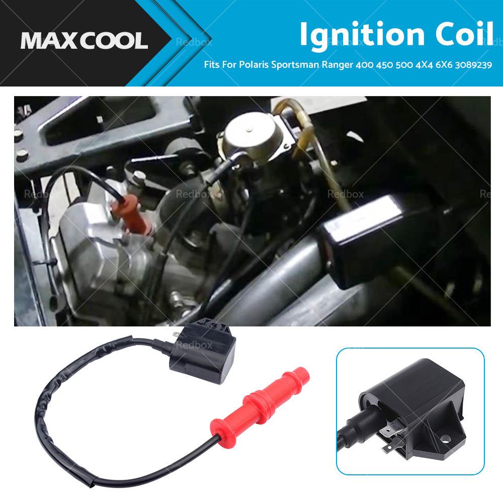 Ignition Coil Fits For Polaris Sportsman Ranger 400 450 500 4X4 6X6 3089239