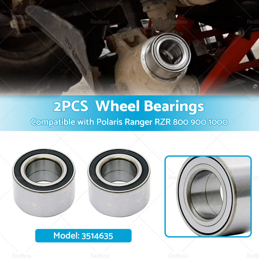 2PCS 3514635 Wheel Bearing Suitable for Polaris RZR Ranger 800 XP 900 700 1000