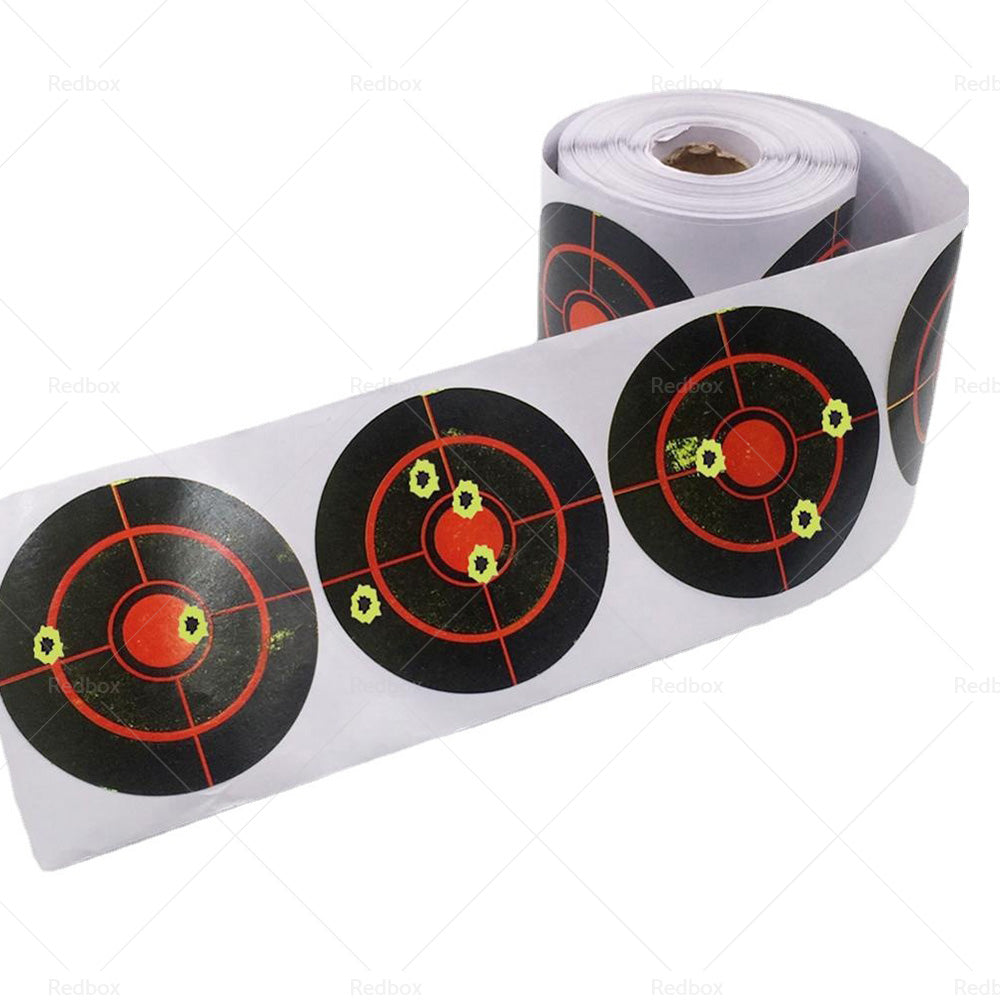 Shooting Target Self Adhesive Target Sticker Targets Splatter Reactive 250X or Roll