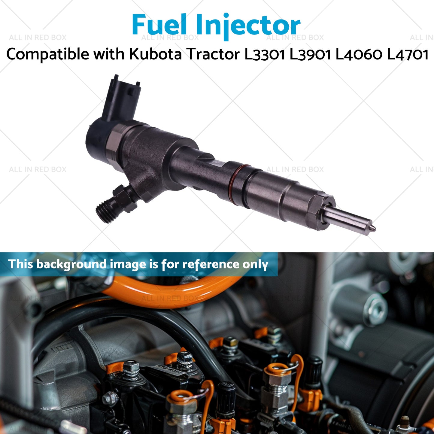 Fuel Injector Suitable for Kubota Tractor L3301 L3901 L4060 L4701 0445110775