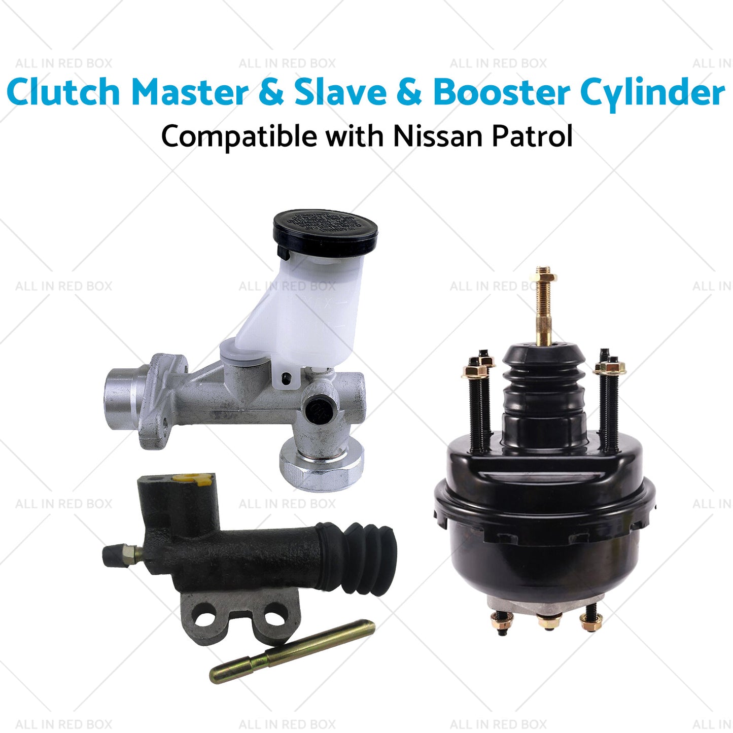 Clutch Slave  and  Master  and  Booster Cylinder Suitable for Nissan Patrol GU Y61