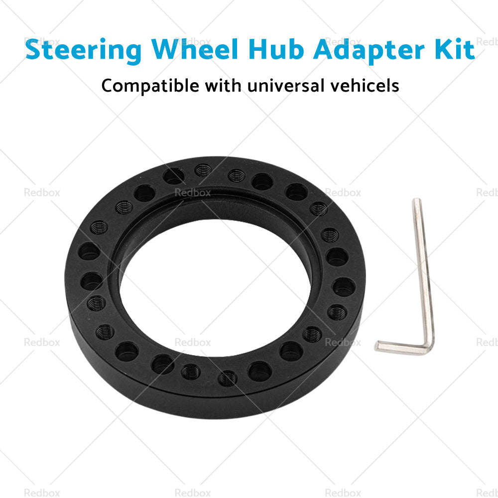 Black Steering Wheel Hub Adapter Spacer Suitable For MOMO to NARDI Quick Release