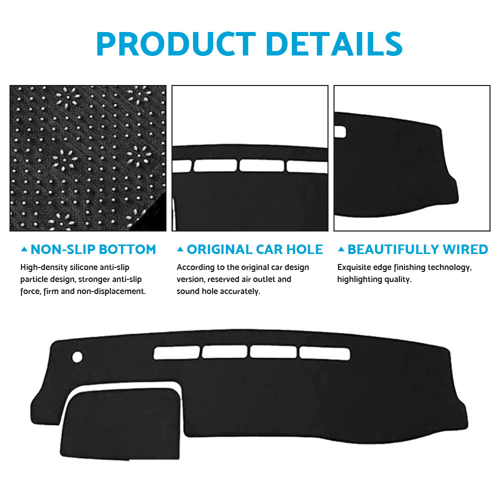 Dash Mat Suitable For Toyota Hiace 200 Series SLWB 2005-2019 Dashboard Cover