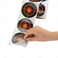 Shooting Target Self Adhesive Target Sticker Targets Splatter Reactive 250X or Roll