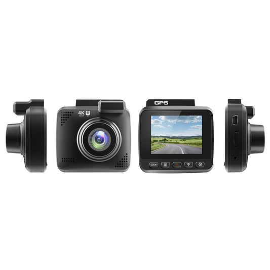 4K Car Dash Camera Recorder Suitable For Vehicles Built-in WiFi GPS UHD 2160P LCD 170?? WDR Night Vision