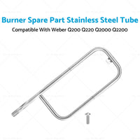 Burner-Spare Part Stainless Steel Tube Suitable For Weber Q200 Q220 Q2000 Q2200