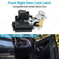 Front Right Door Lock Latch Suitable for Holden Barina 2005-2012 Viva 2005-2009