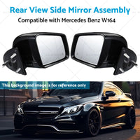 View Side Mirror Assembly Rear Suitable for 05-11 Mercedes Benz W164 X164 ML GL