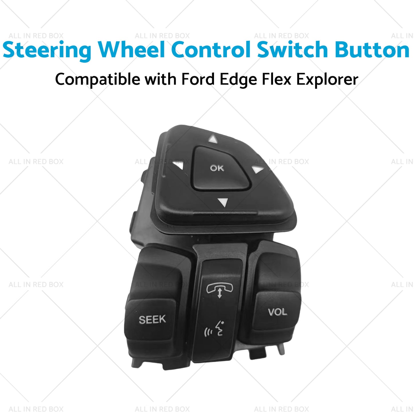 Steering Wheel Control Switch Multifunction Button Suitable for Ford Edge Flex