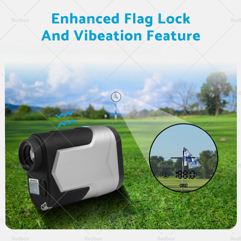 1200M Laser Golf Range Finder Slope on or off LCD Display Screen Vibration