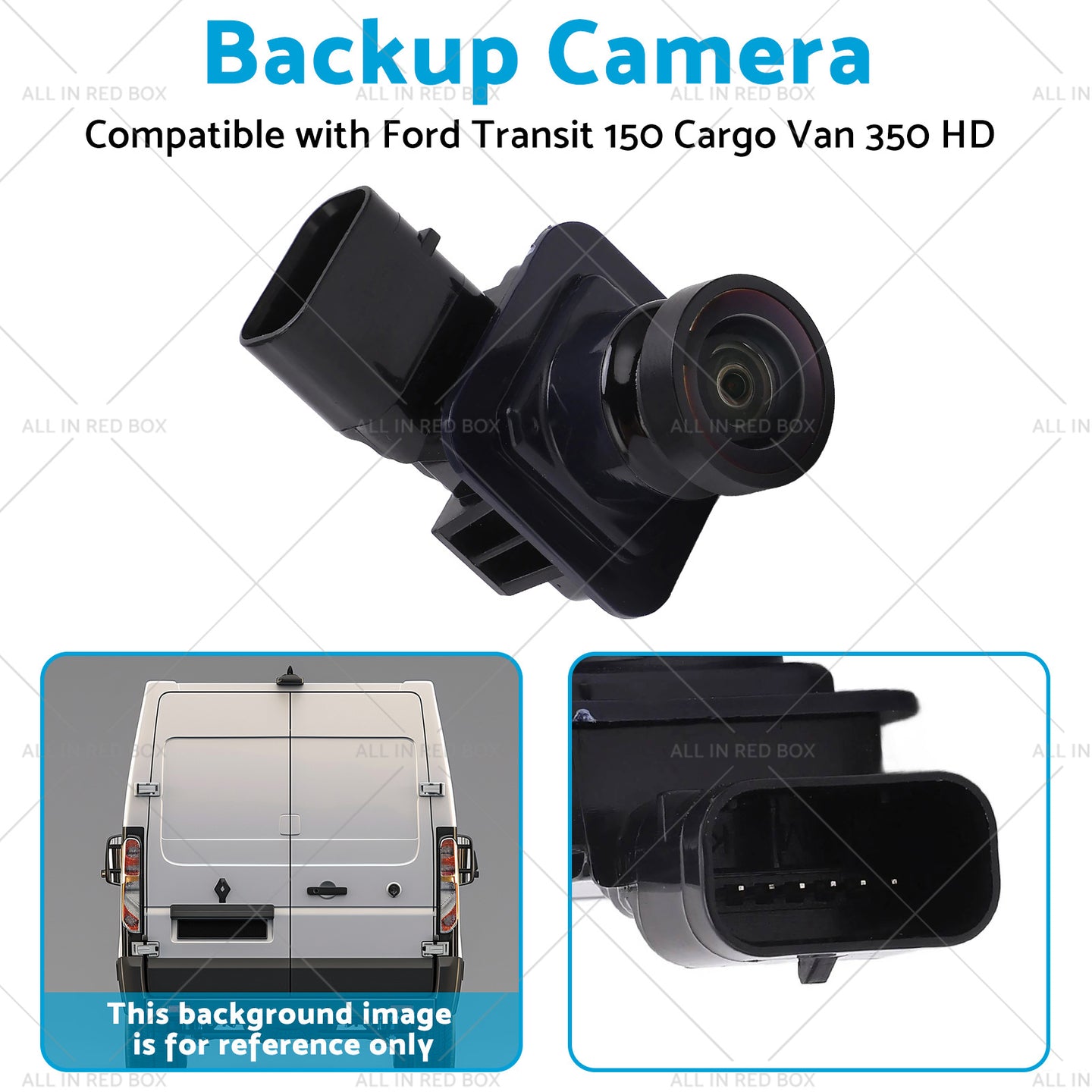 {{ Backup Camera Suitable for Ford Transit 150 Cargo Van 350 HD 15-17 CK4Z-19G490-A }} - Buy Car Parts Online at {{ Kaka Auto Parts }}.