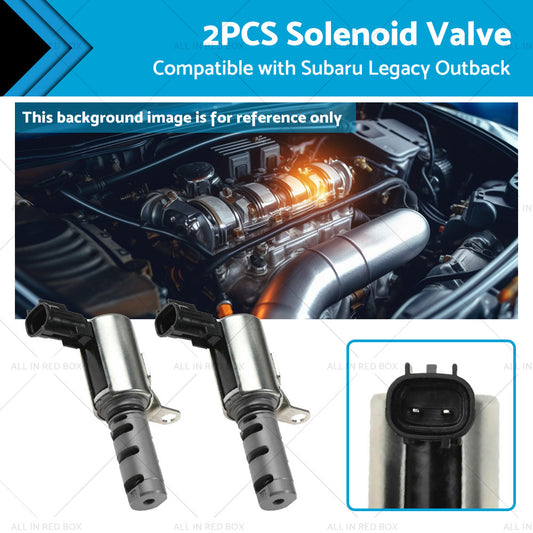 2x Solenoid Valve VVT Suitable for Subaru Legacy Outback Forester 10921-AA040