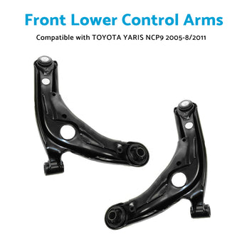 compare product Pair Front Lower Left & Right Control Arms Suitable For Toyota Yaris NCP9 2005-2011