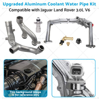 Upgraded Aluminum Coolant Water Pipe Kit Suitable for Jaguar Land Rover 3. 0L V6