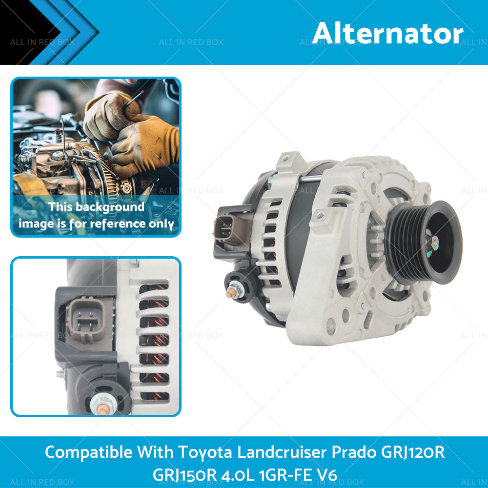 Alternator Suitable For Toyota Landcruiser Prado GRJ120R GRJ150R 1GR-FE 02-15