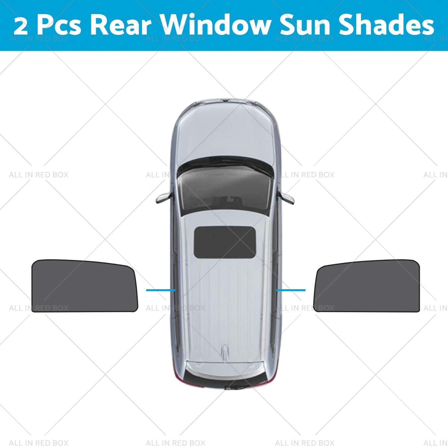 Front Rear Port Window Magnetic Mesh Sun Shade Suitable for Toyota Corolla Cross