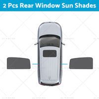 Front Rear Port Window Magnetic Mesh Sun Shade Suitable for Toyota Corolla Cross