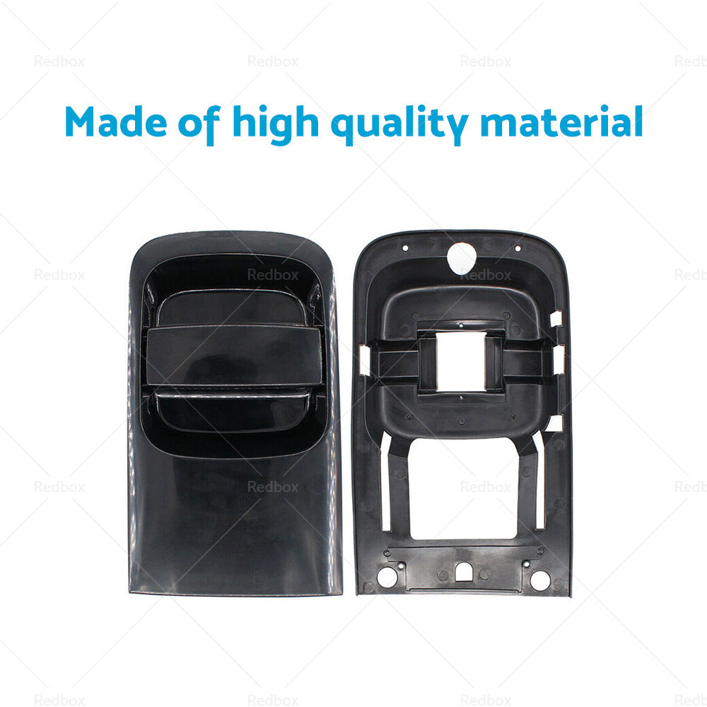 Pair LHRH Outer Sliding Door Handle Black For Hyundai ILoad IMax Van 2008-2019