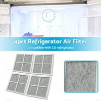 4PCS Refrigerator Air Filter Replacement Suitable For LG LT120F ADQ73214404