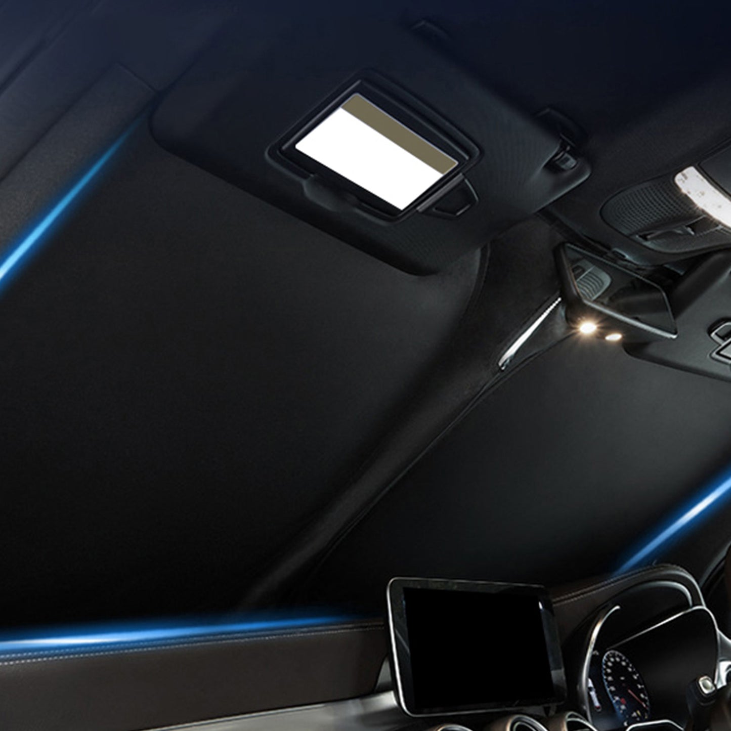 {{ 6 Layer Thick WindScreen SunShade Suitable For BMW 3-Series 05-25 UV Protection }} - Buy Car Parts Online at {{ Kaka Auto Parts }}.